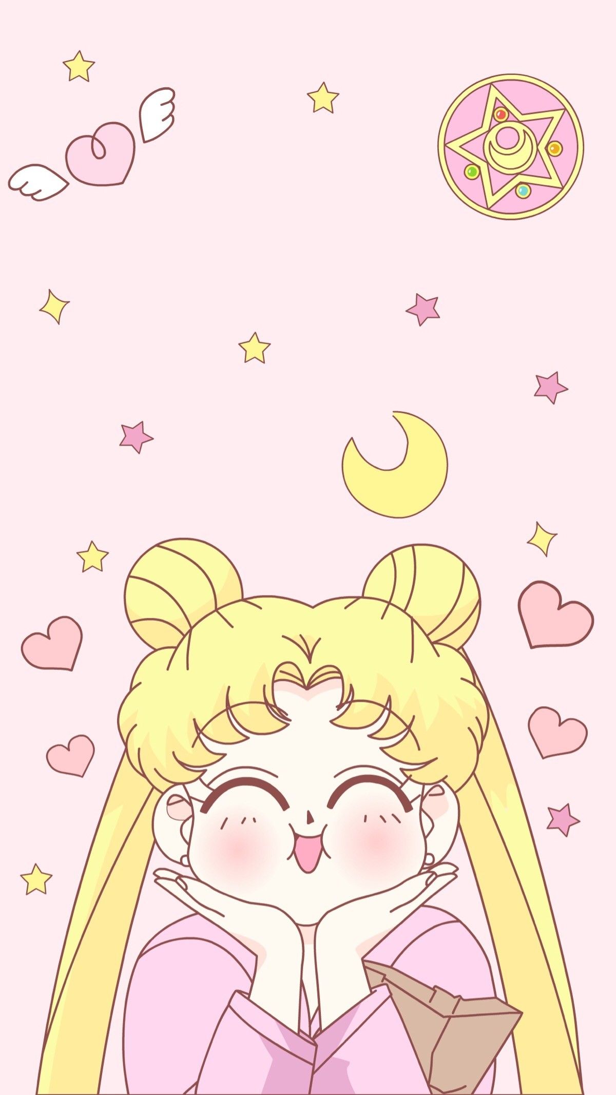 Sailor Moon Pink Aesthetic Wallpapers Wallpaper Cave