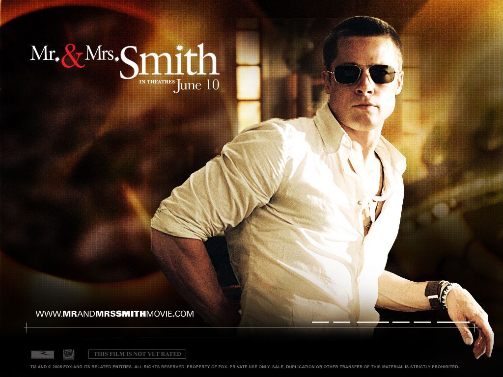 Mr and Ms smith. Mr. and Mrs. Smith Wallpaper. Brad pitt, Mr