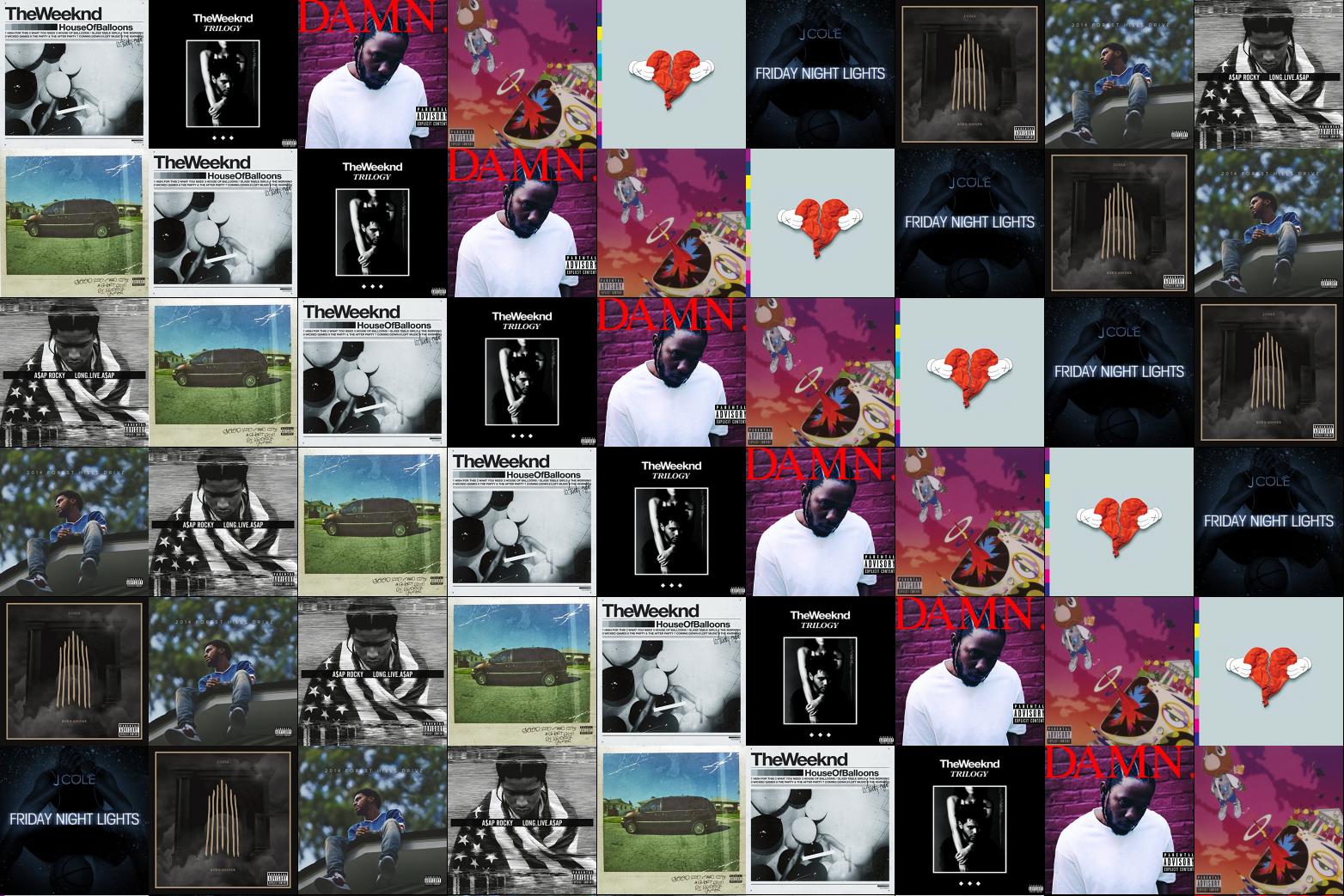 Weeknd House Balloons Trilogy Kendrick Lamar Damn Wallpaper