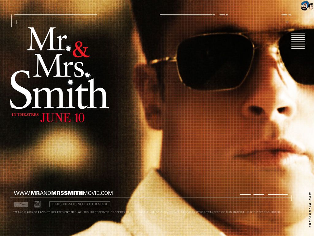 Mr and Mrs Smith Movie Wallpaper