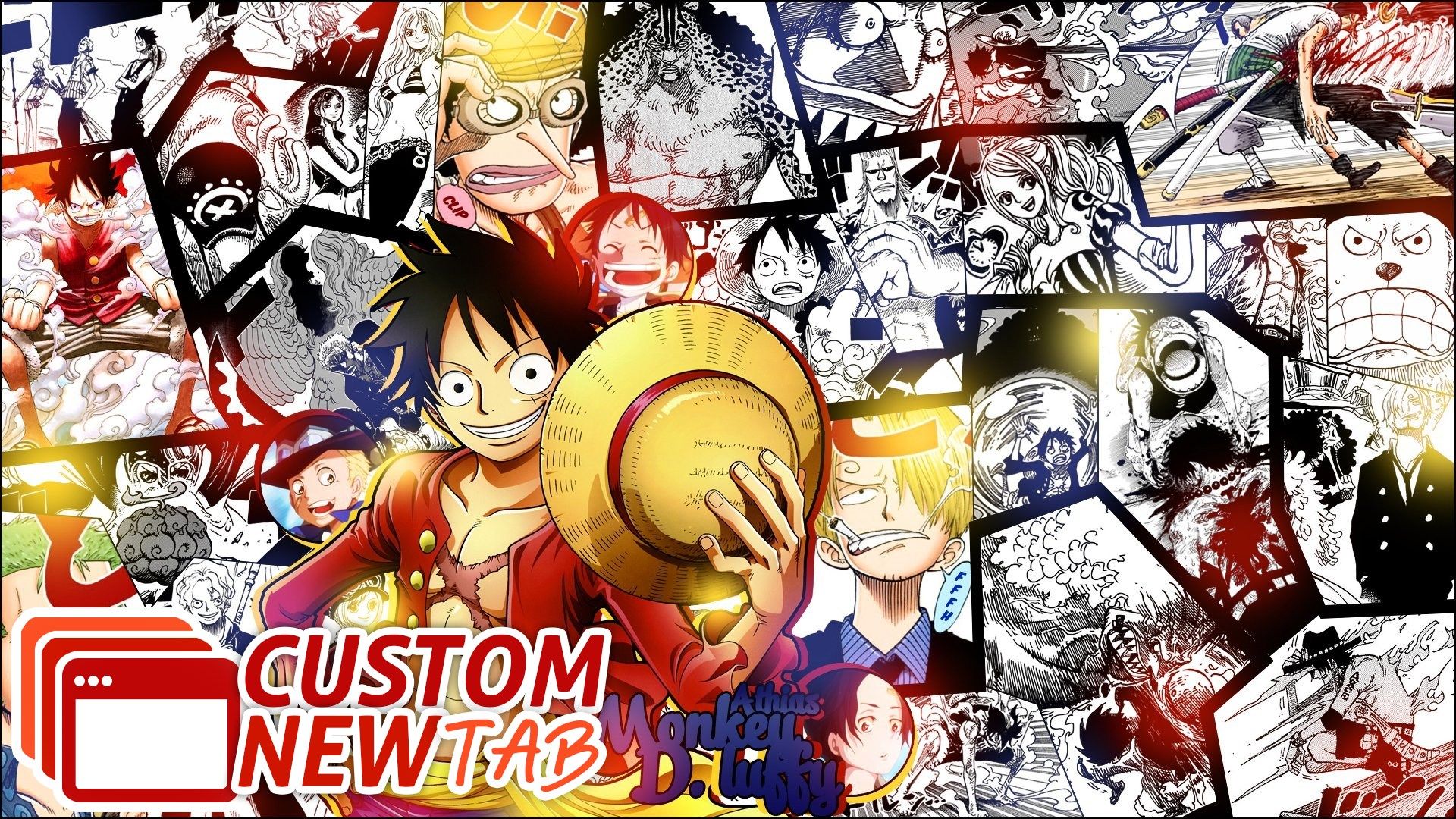 Anime Wallpaper HD Custom New Tab