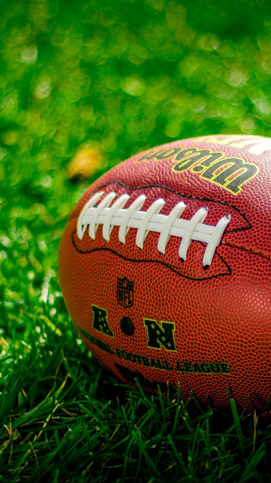 Download wallpaper 938x1668 ball, rugby, american football