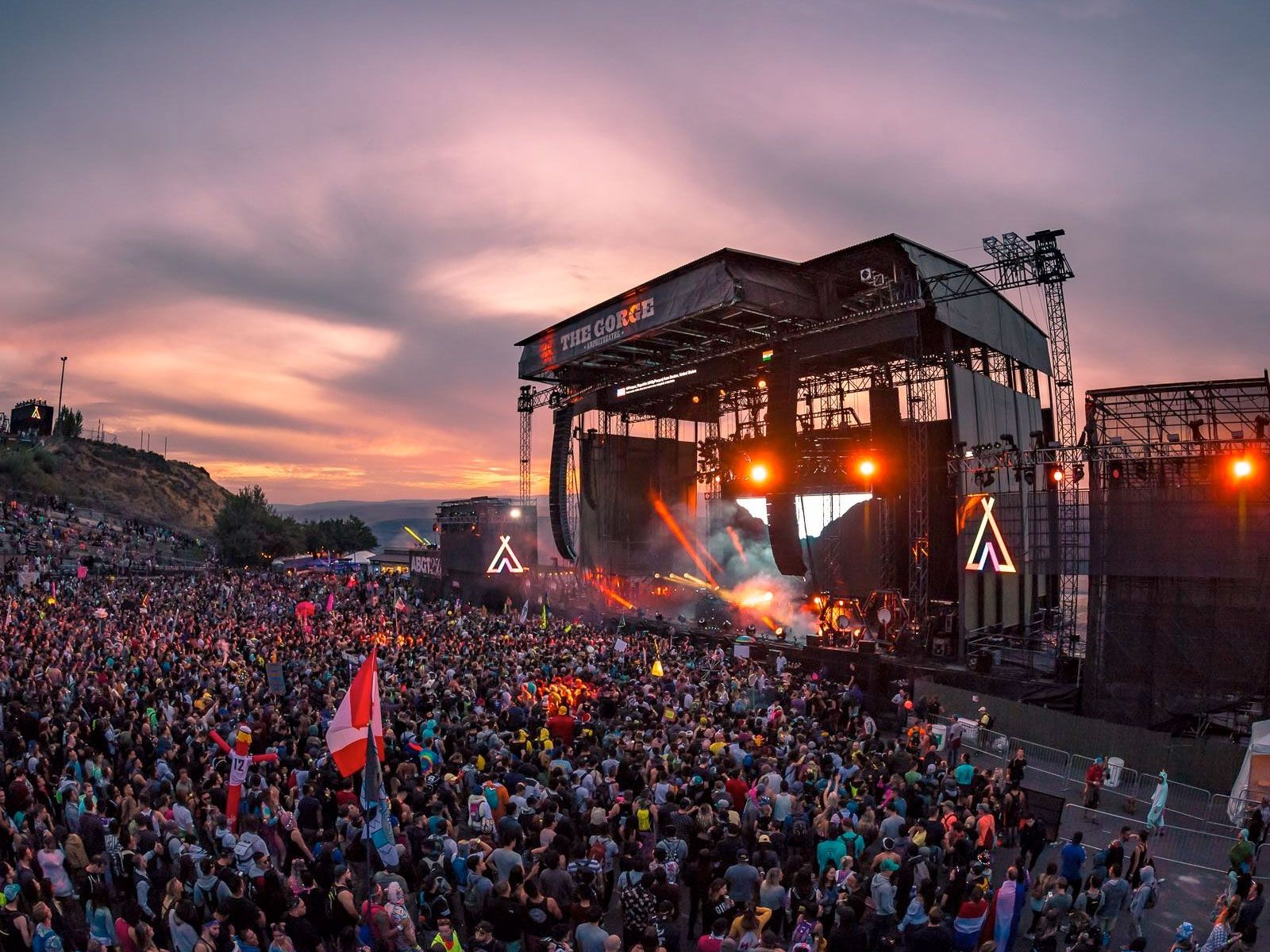 Above & Beyond Return To The Gorge Amphitheatre For