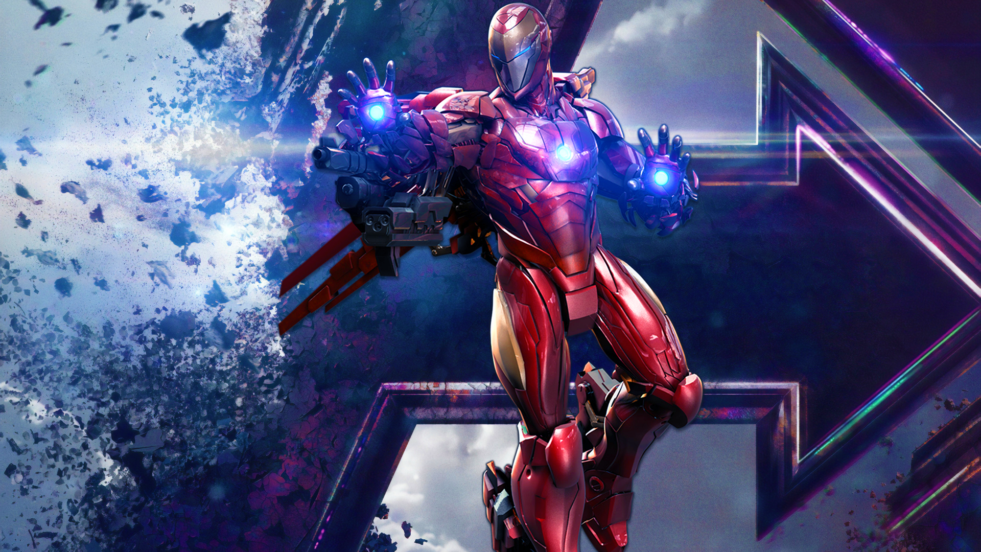 Endgame Iron Man Wallpaper Free Endgame Iron Man Background