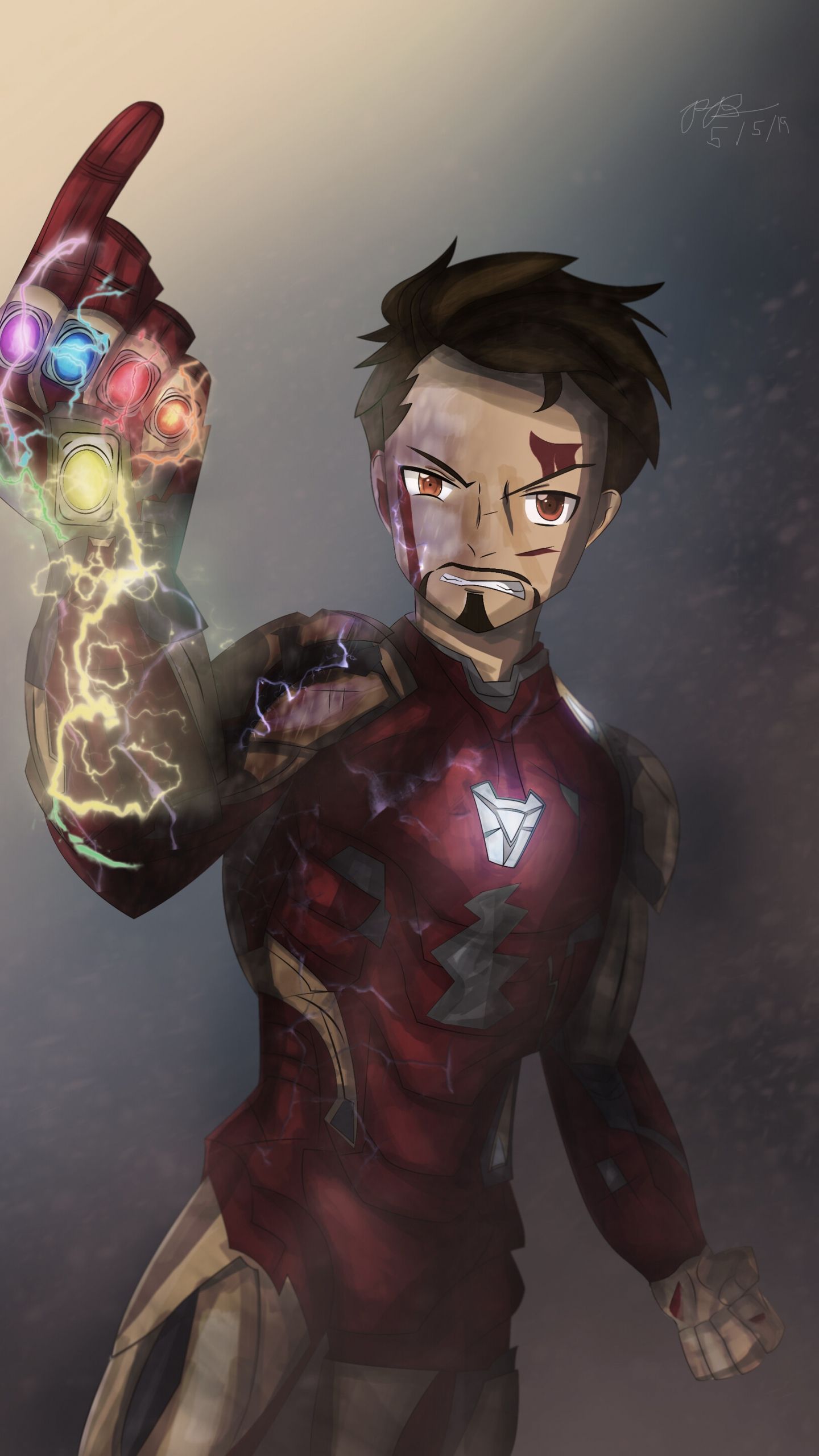 Free download I am Iron Man Endgame Background by Paul Alvin 4666