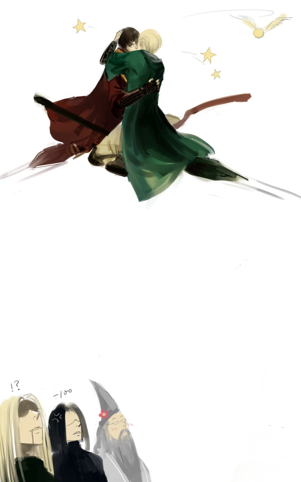 Lucius Malfoy X Severus Snape Yaoi Wallpaper