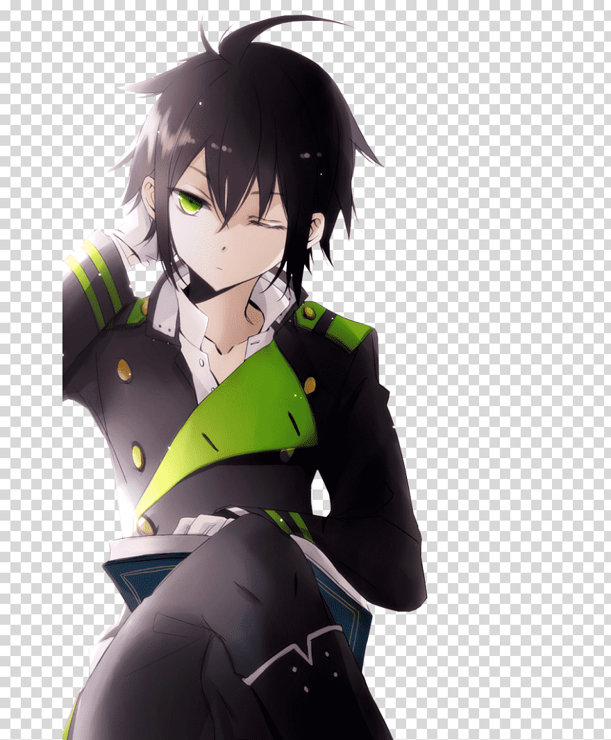 Seraph of the End Fan art Manga Yaoi Artist, manga, black Hair