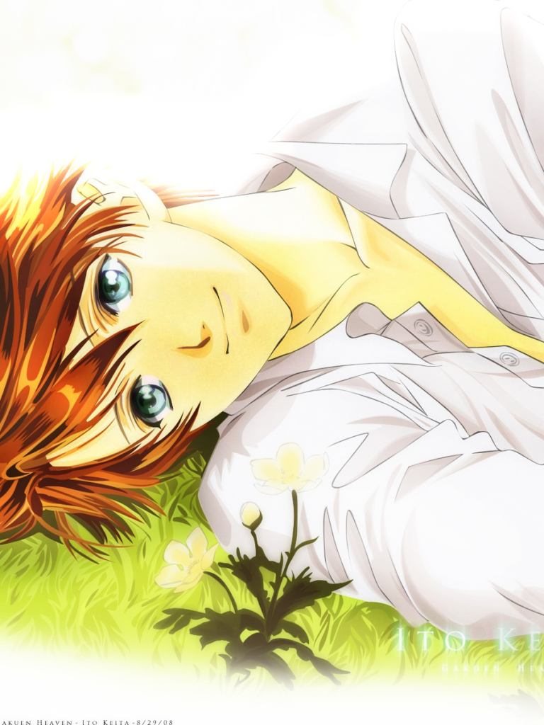 Anime Gakuen Heaven (768x1024) Wallpaper