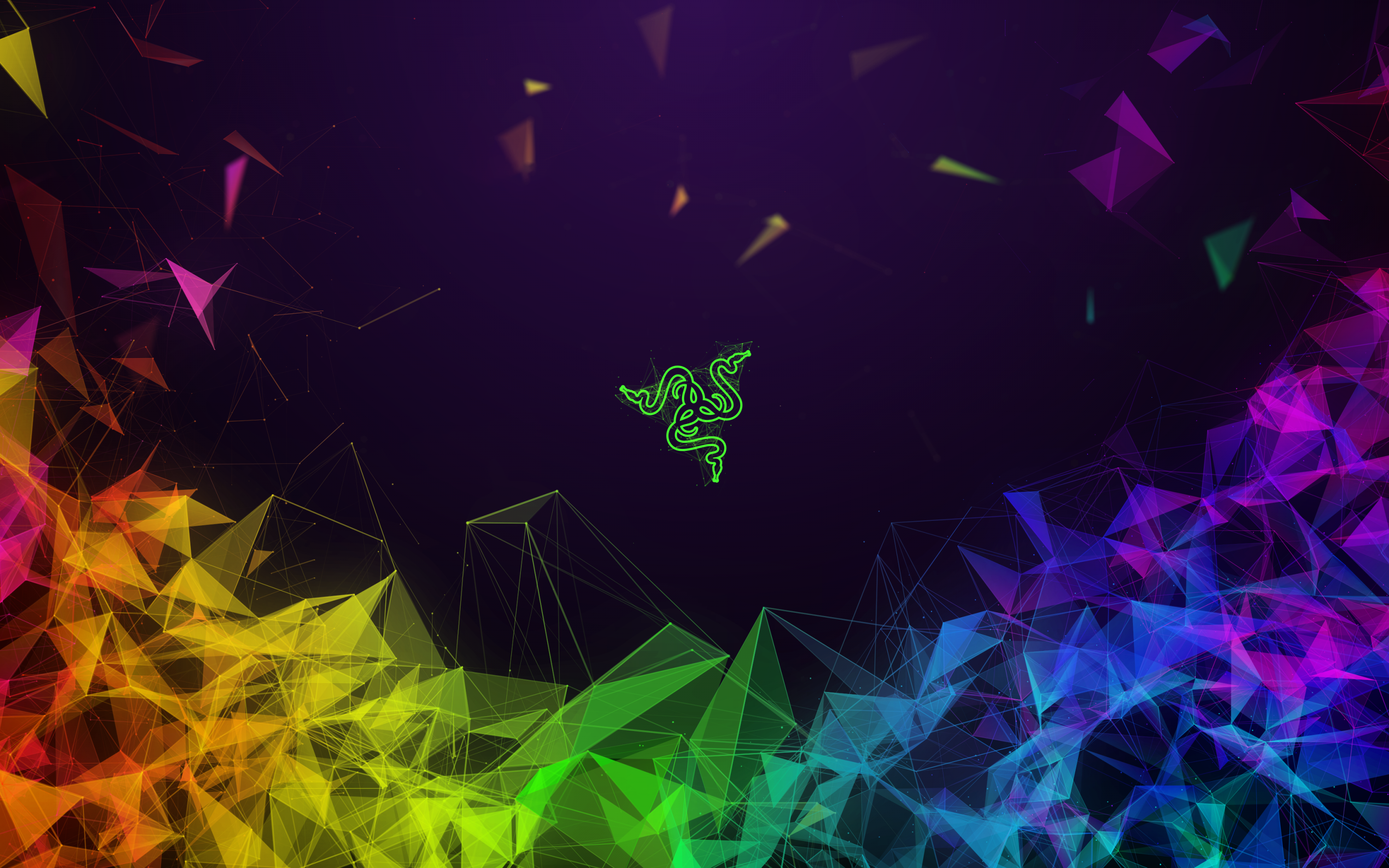 Wallpaper Razer Blade Gaming Laptop, Abstract, Colorful