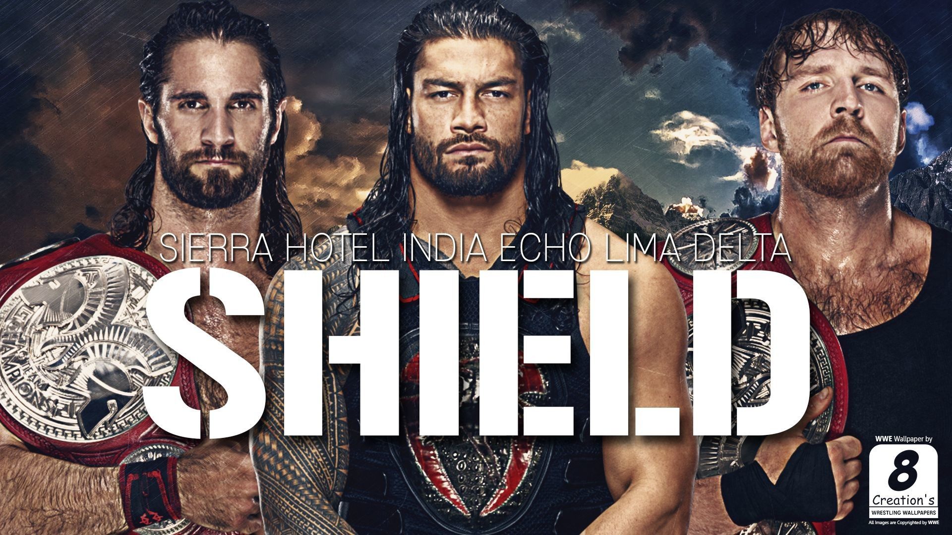WWE the Shield Wallpaper