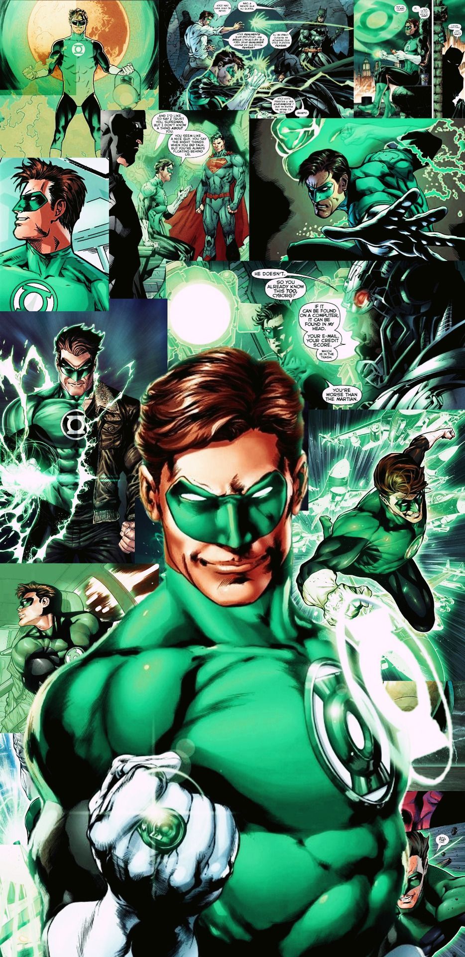 Green Lantern Corps Phone Wallpaper: Hal Jordan. Green lantern