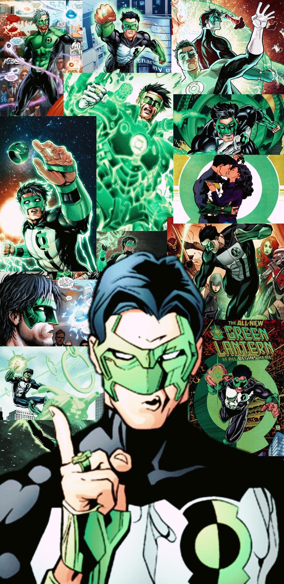 Green Lantern Corps Phone Wallpaper: Kyle Rayner. Green lantern