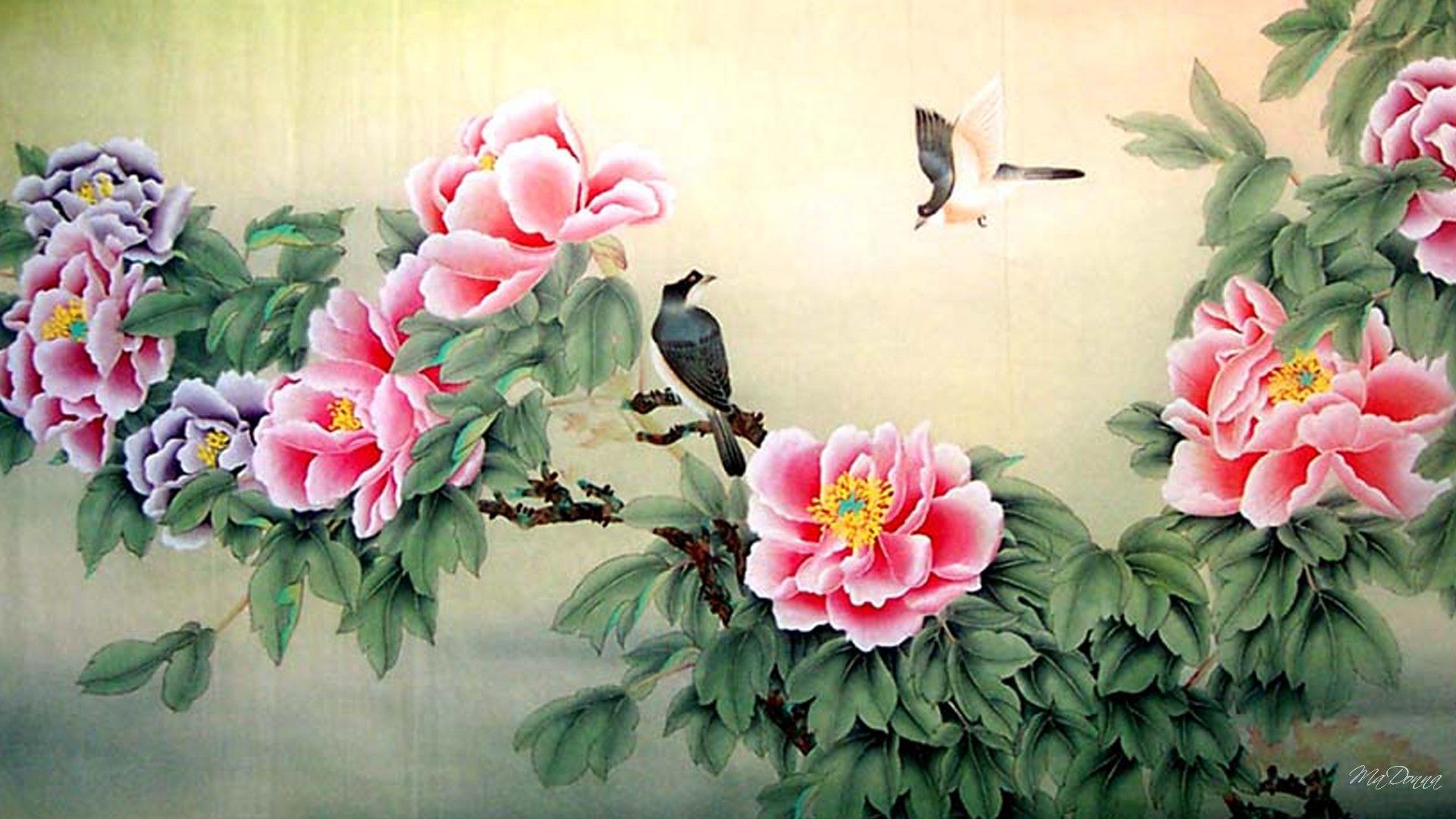 [ Watercolor Flower Desktop Wallpaper HD ]. Flower Petal