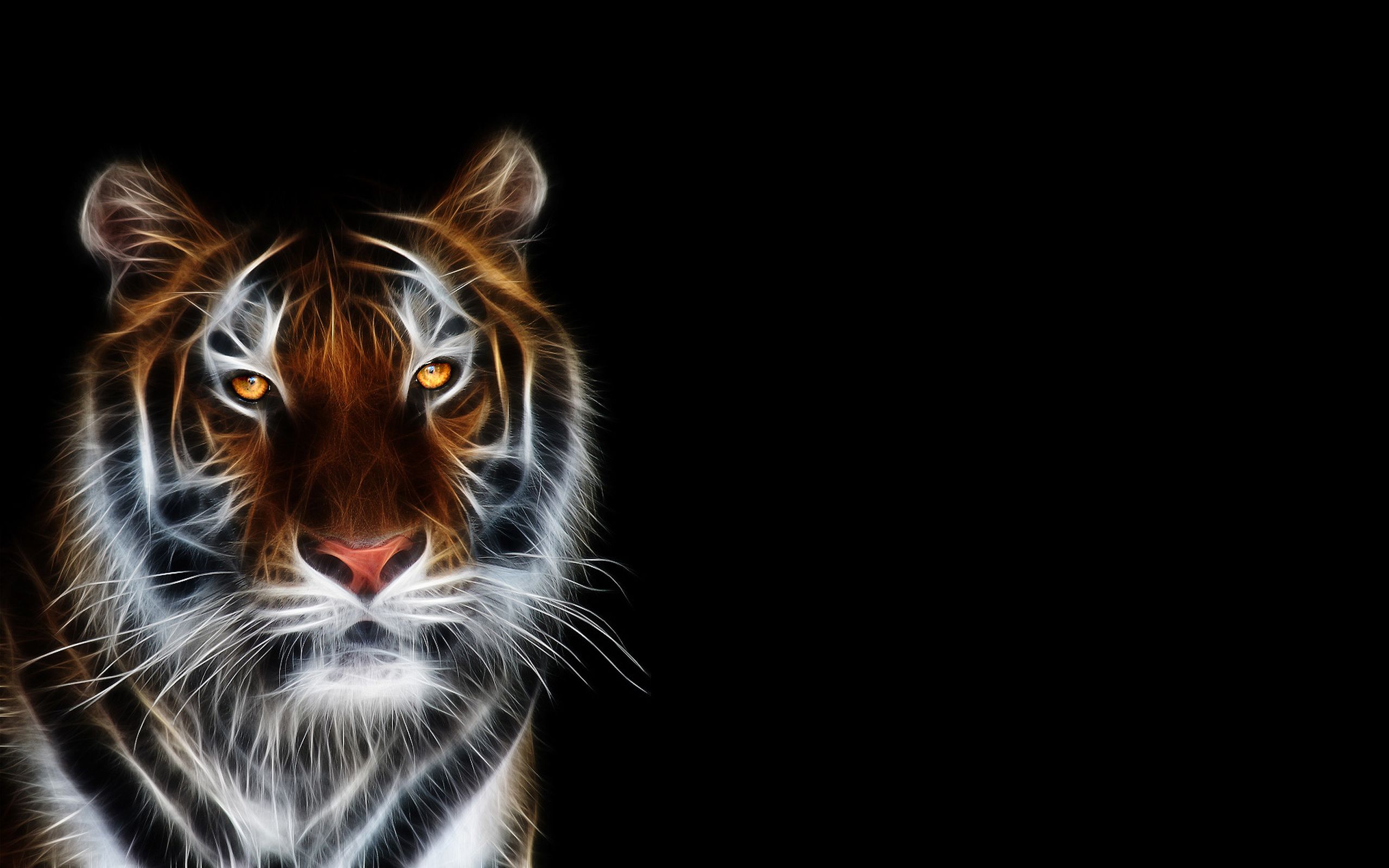 Computer Tiger Wallpaper, Desktop Background 2880x1800 Id