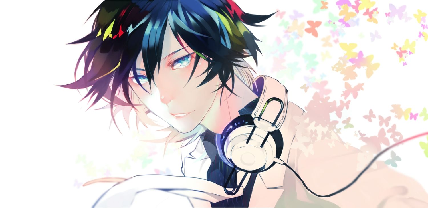 Cool Anime Boys With Black Hair And Eyes Wallpapers Wallpaper Cave