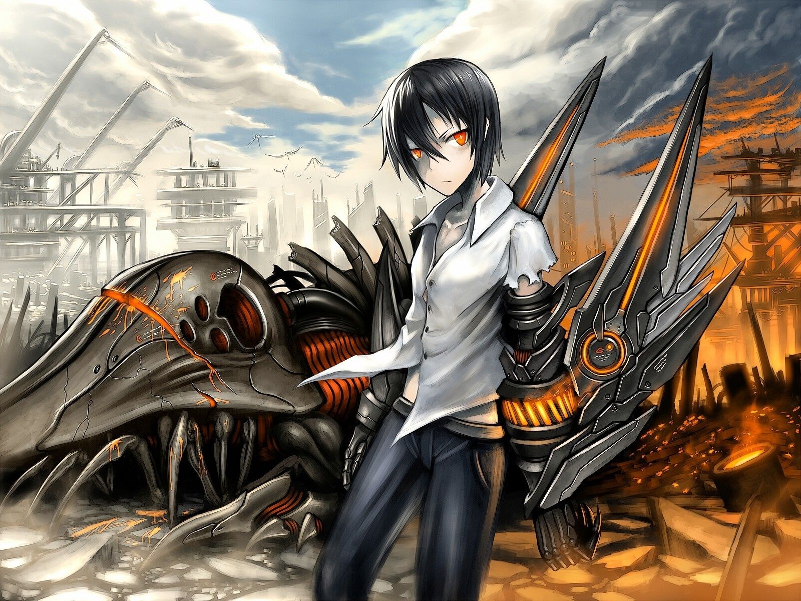 Cool Anime Boys With Black Hair And Eyes Wallpapers - Wallpaper Cave