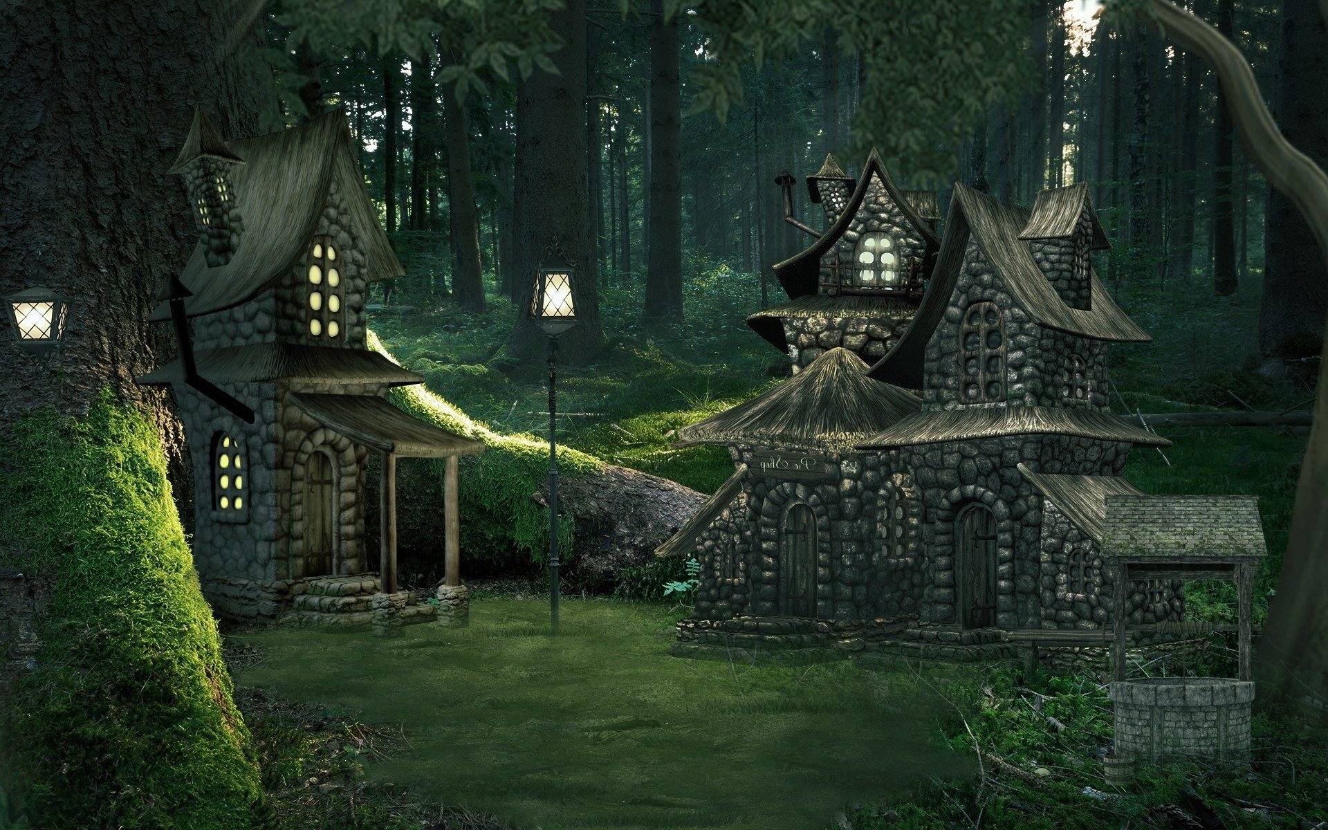 Enchanted Cottage Wallpapers - Wallpaper Cave