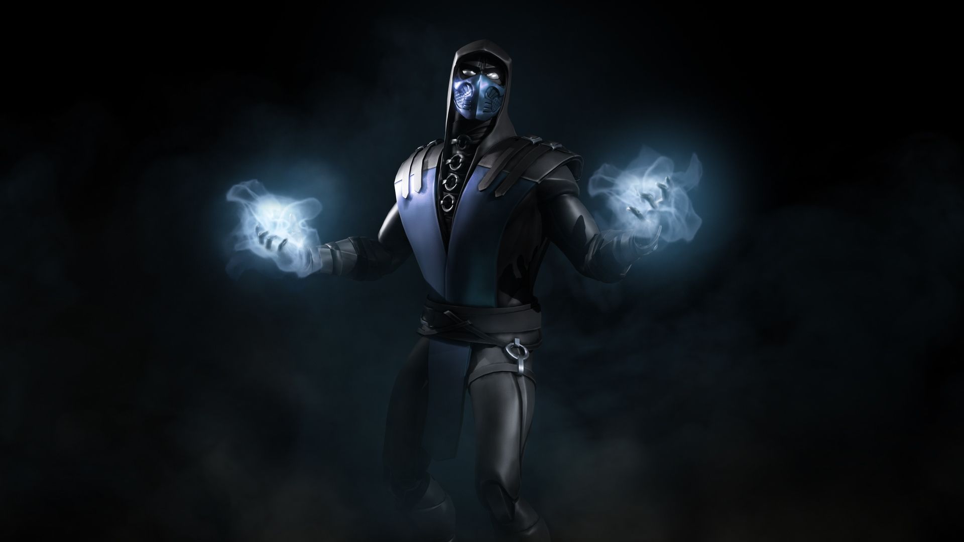 Mortal Kombat X Blue Steel Sub Zero HD wallpaper
