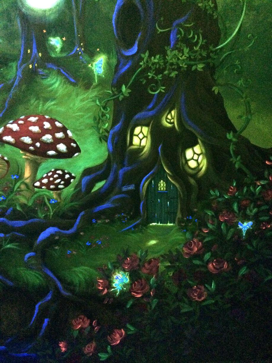 Enchanted Forest Wallpaper Mural Nature Amp Wall Murals A Magical