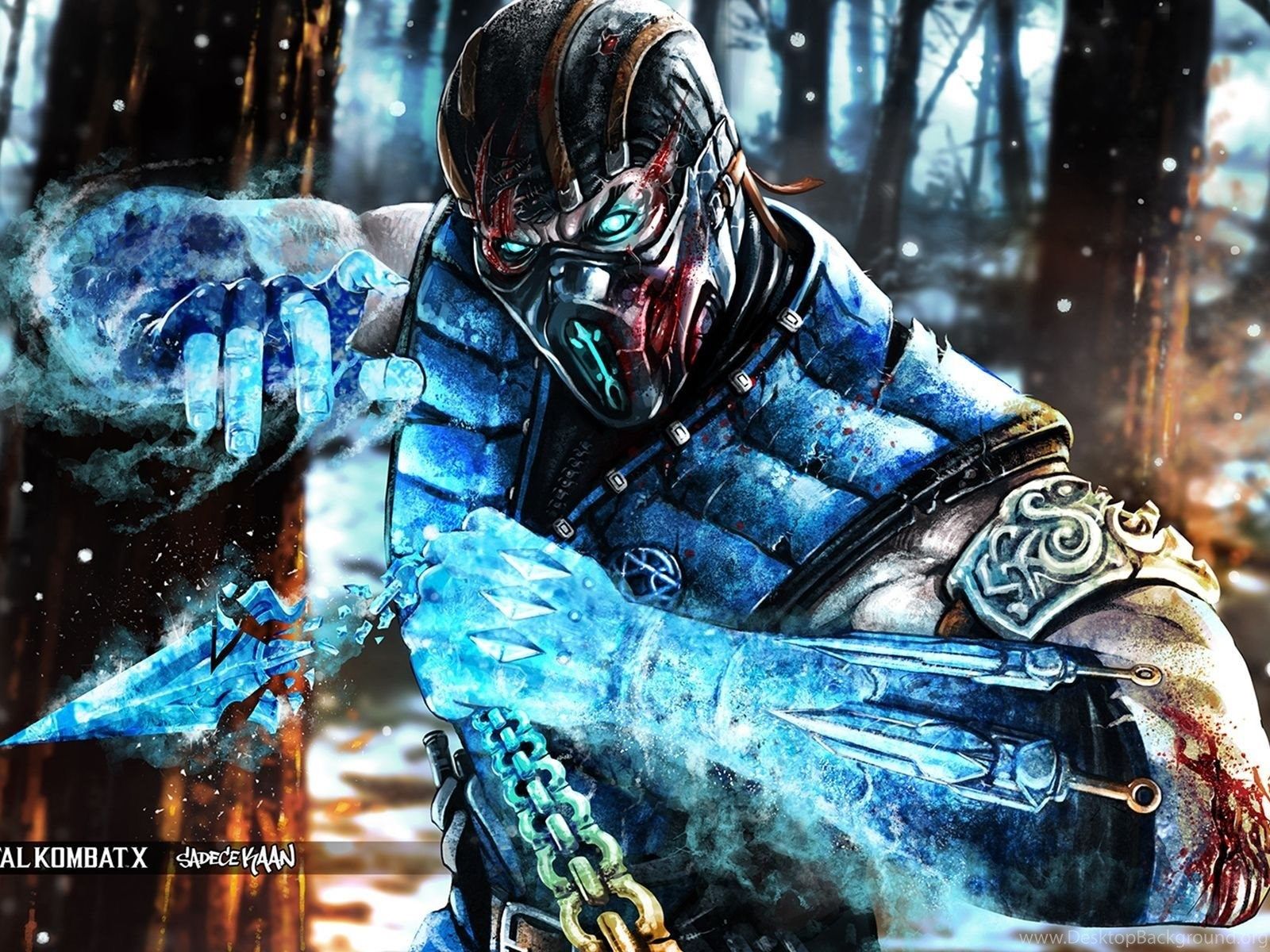 Mortal Kombat Sub Zero Wallpaper by DanteArtWallpapers on DeviantArt