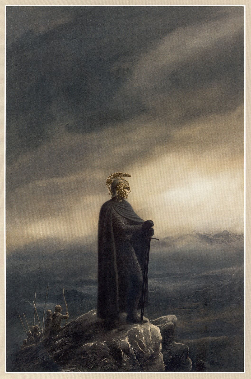 Túrin Turambar Alan Lee ”. Alan lee, Tolkien artwork, Lord