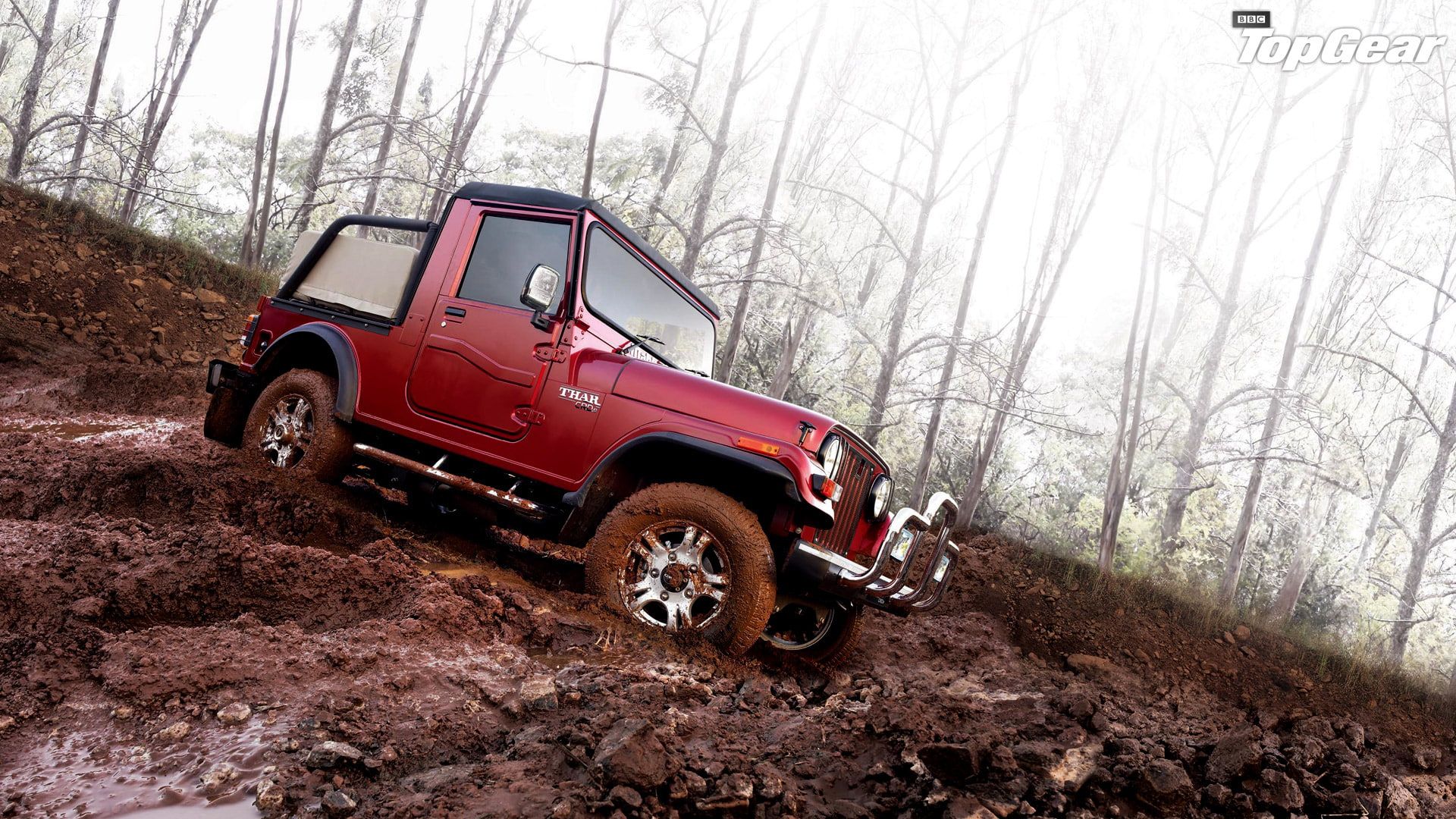 Jeep Thar Mud Off Road Top Gear Hd, Cars Thar Jeep