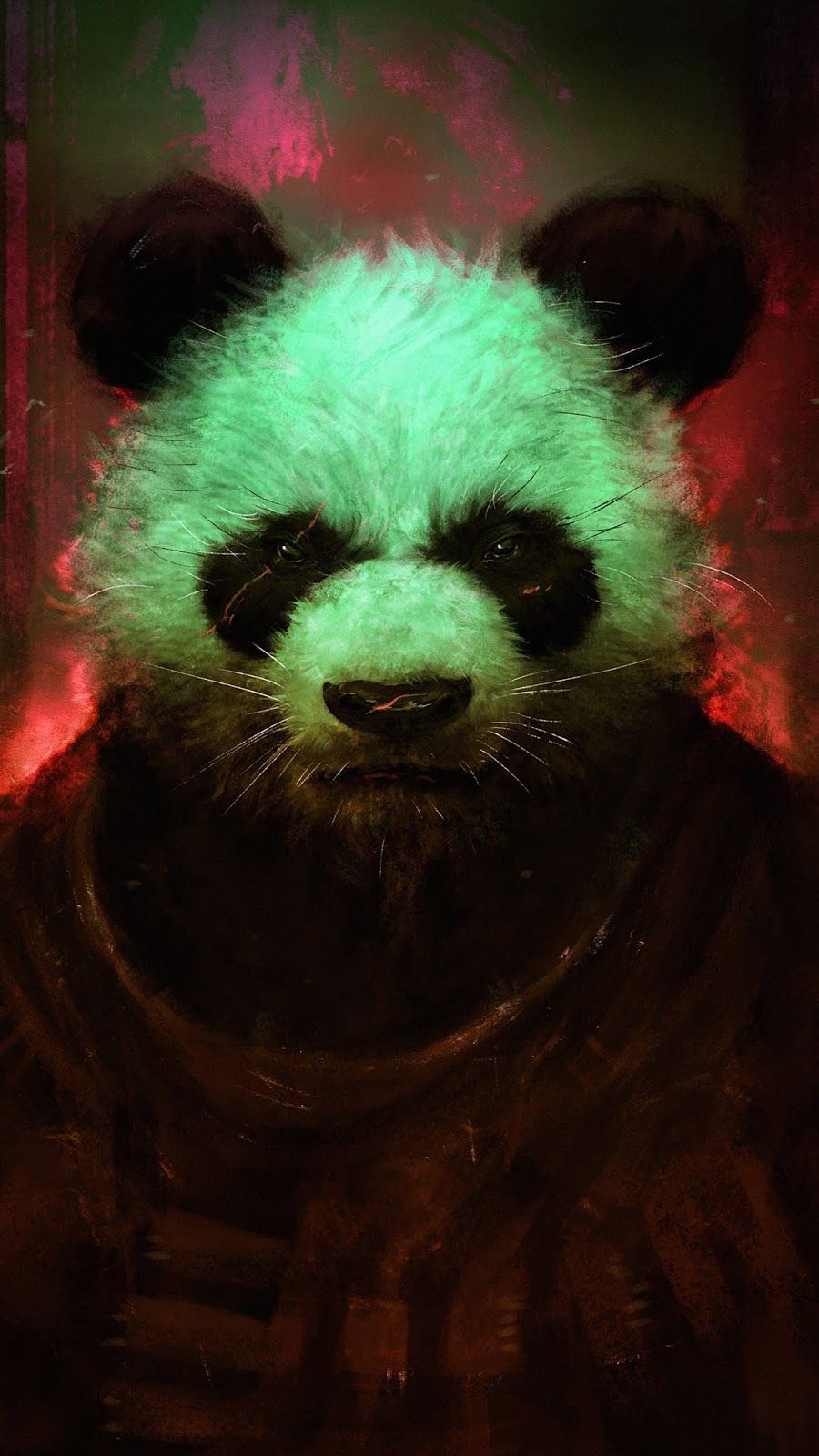 Bad Panda Wallpaper. Panda wallpaper, Panda art, Cute panda wallpaper