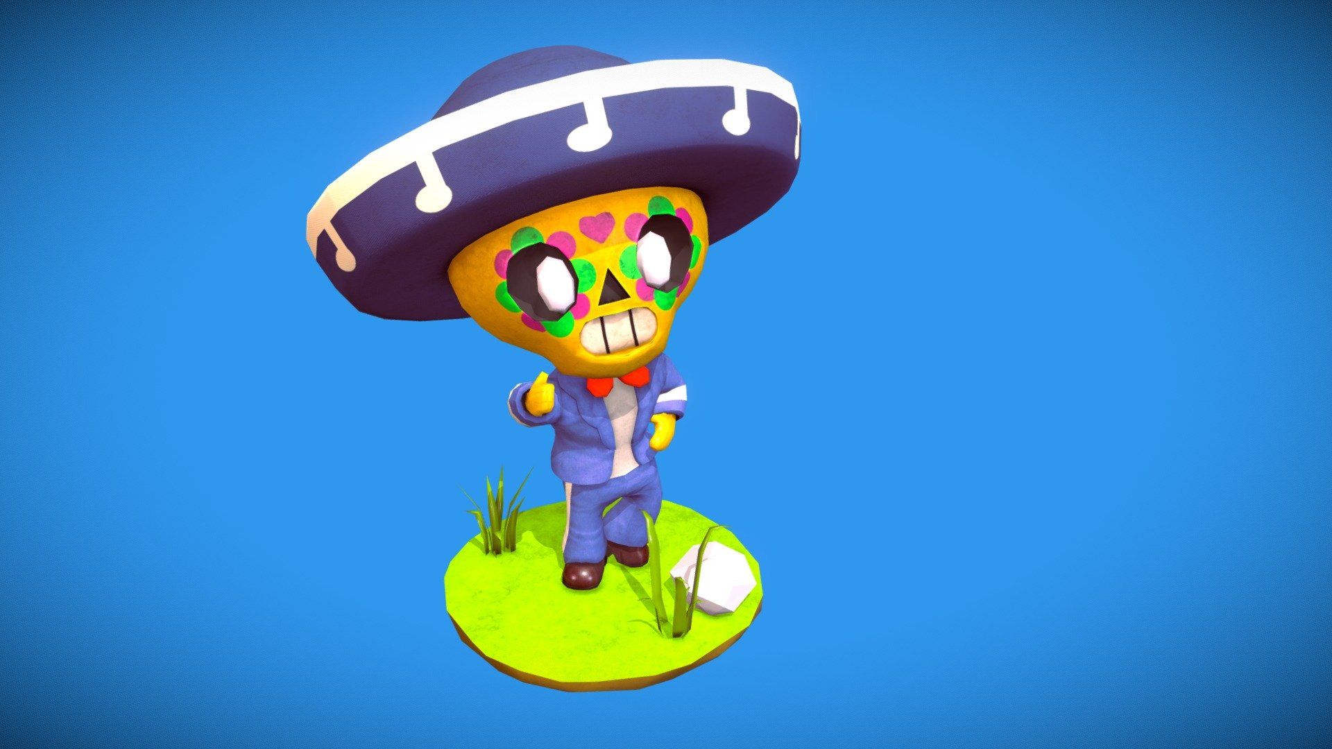 Poco Fan Art (Brawl Stars) model by manuelspk (