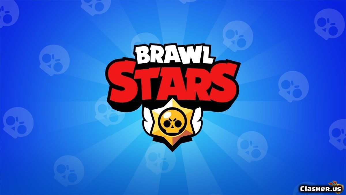 brawl stars, logo, background, icon Stars Wallpaper