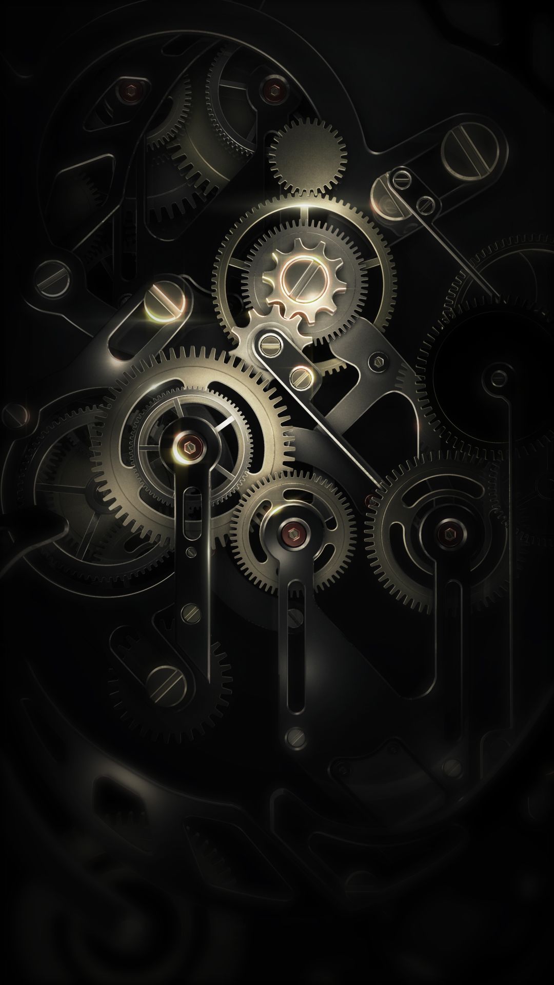 Gears In The Dark HD Mobile Wallpaper Pic Mch067920