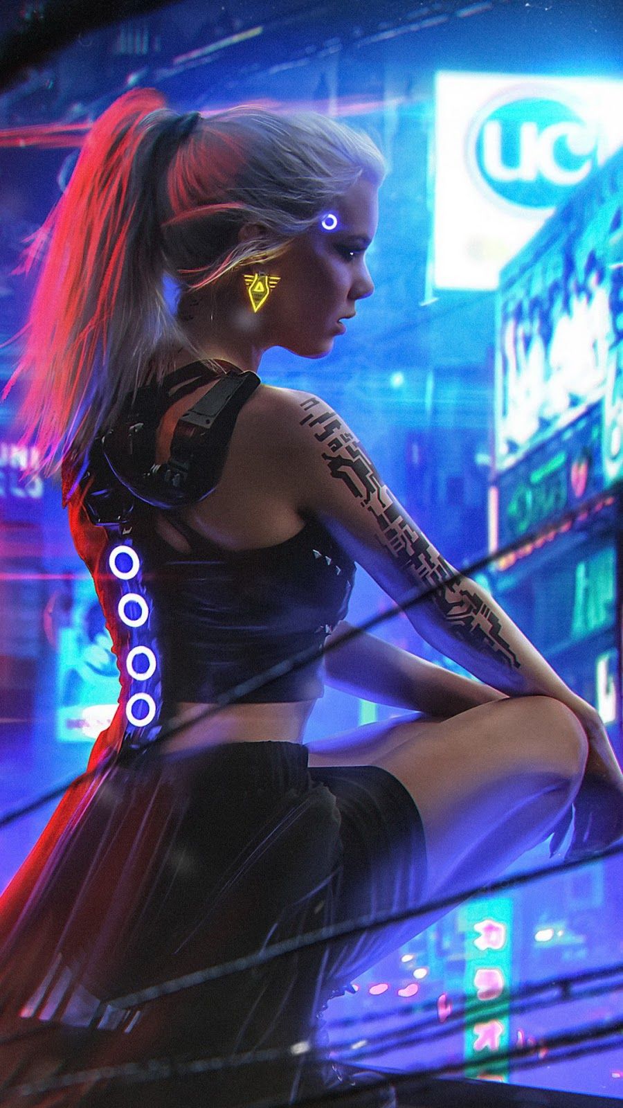 Cyberpunk 2077 iPhone Wallpaper