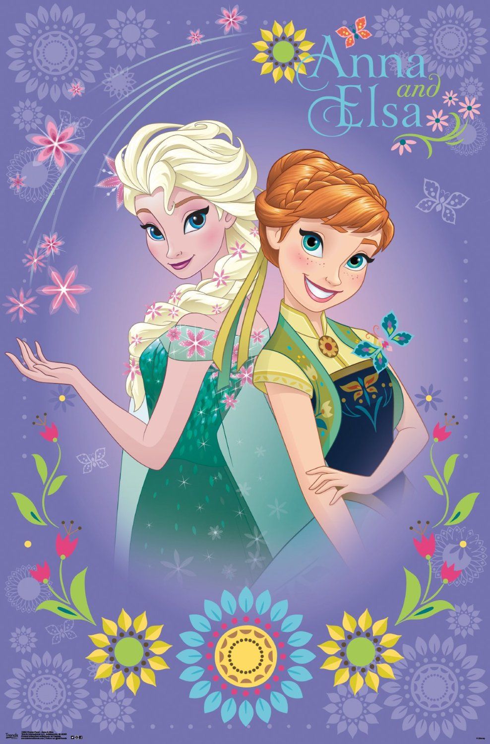 Elsa and Anna the Snow Queen Photo