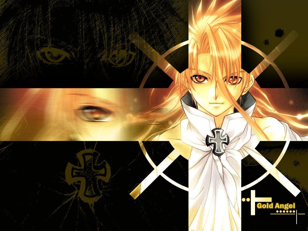 Gold Angel «1024x768 «Anime wallpaper «Anime wallpaper