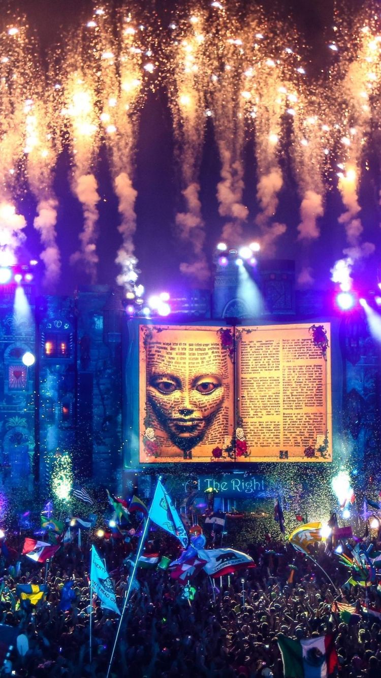 Free download Tomorrowland 2015 Laser Show HD Wallpaper