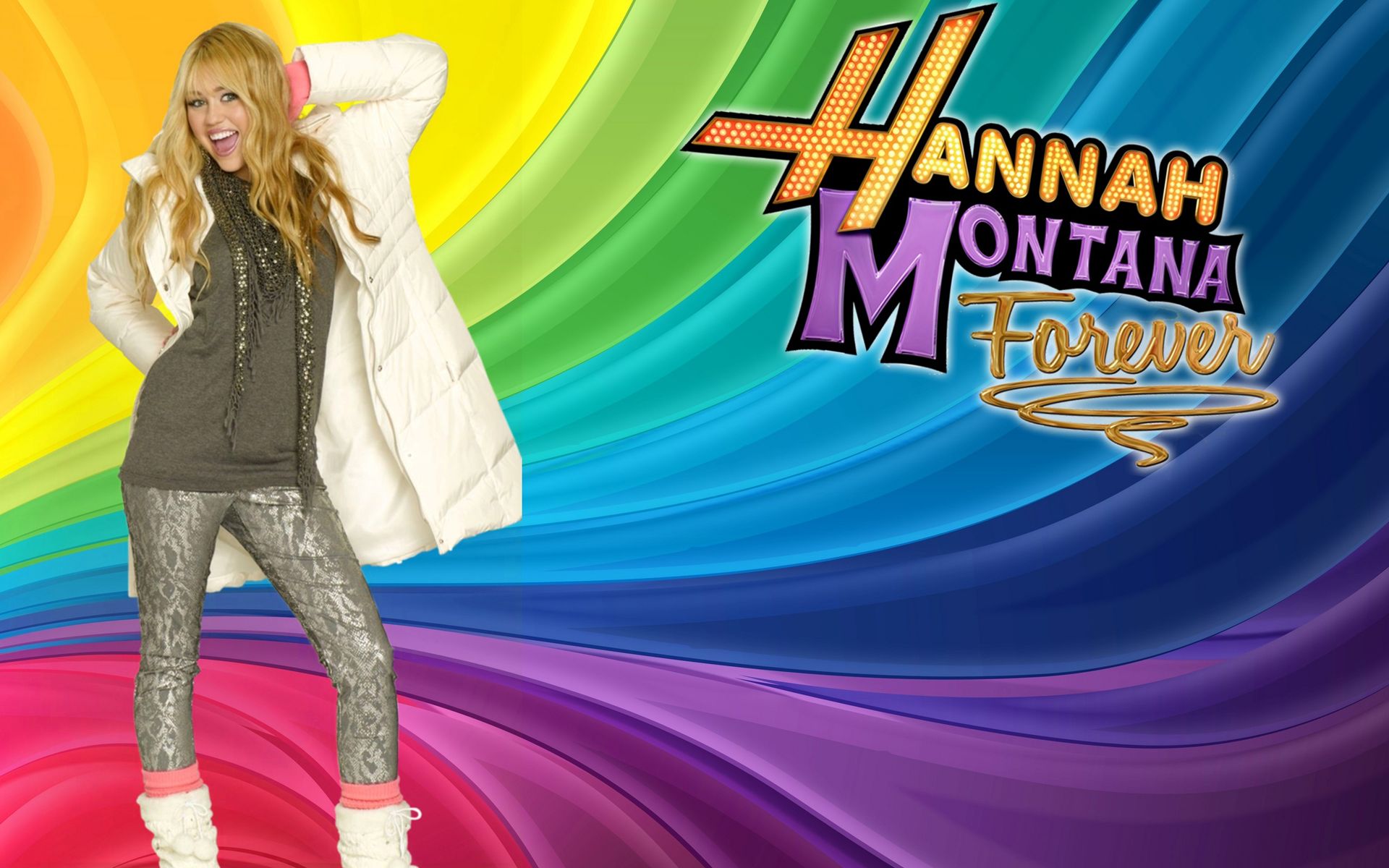 Wallpaper Mosaic Free HD Hannah Montana Forever 1920x1200