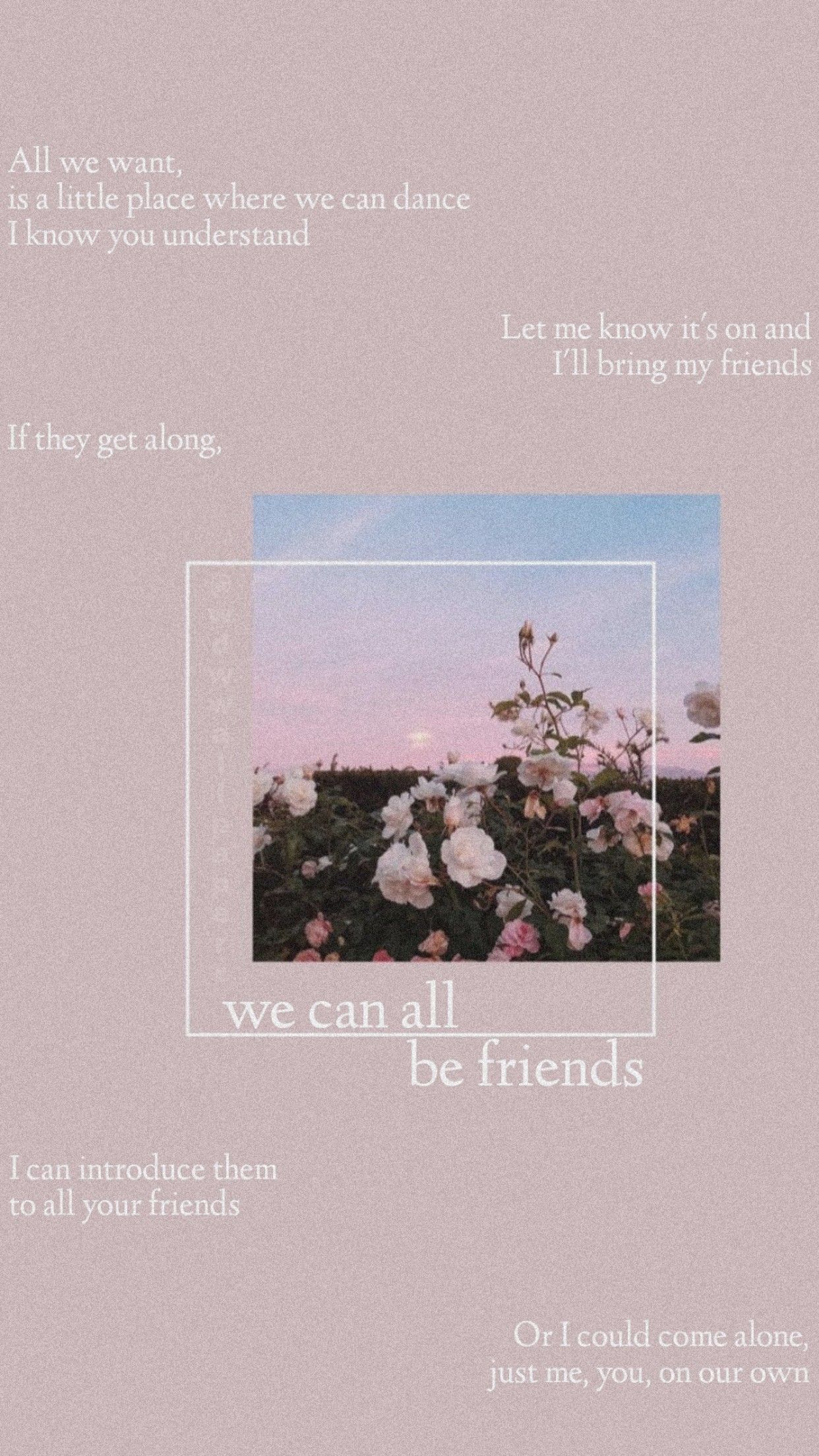 Friends wallpaper 8 letters wallpaper Why don't we wallpaper