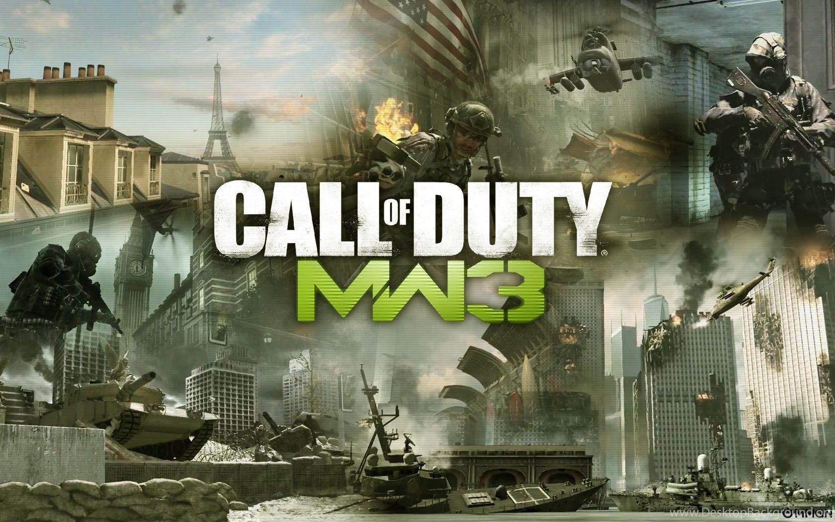Call Of Duty: Modern Warfare 3 Wallpaper PS3 News Desktop Background