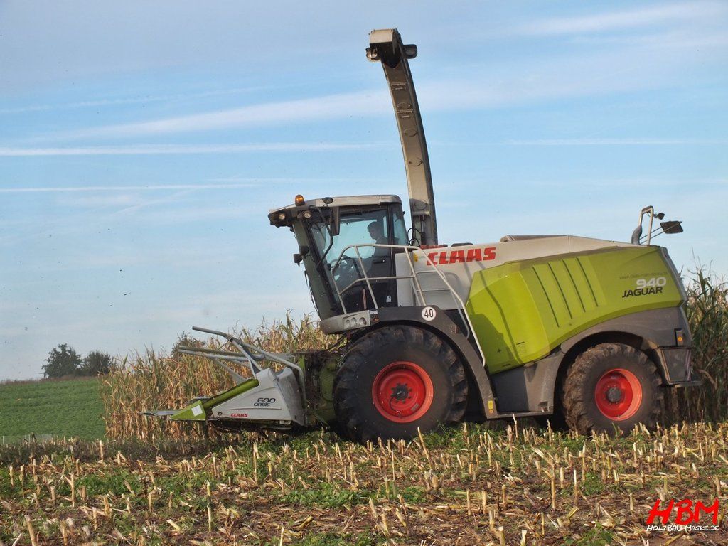 Hörber: Mais mit Claas Jaguar 940. Fotos. Agrartechnik