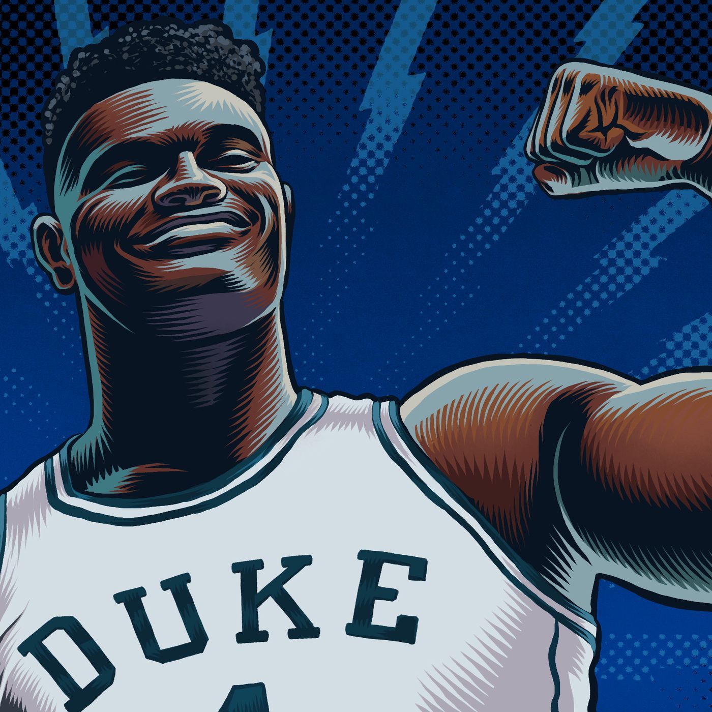 Cartoon Zion Williamson Wallpapers Wallpaper Cave