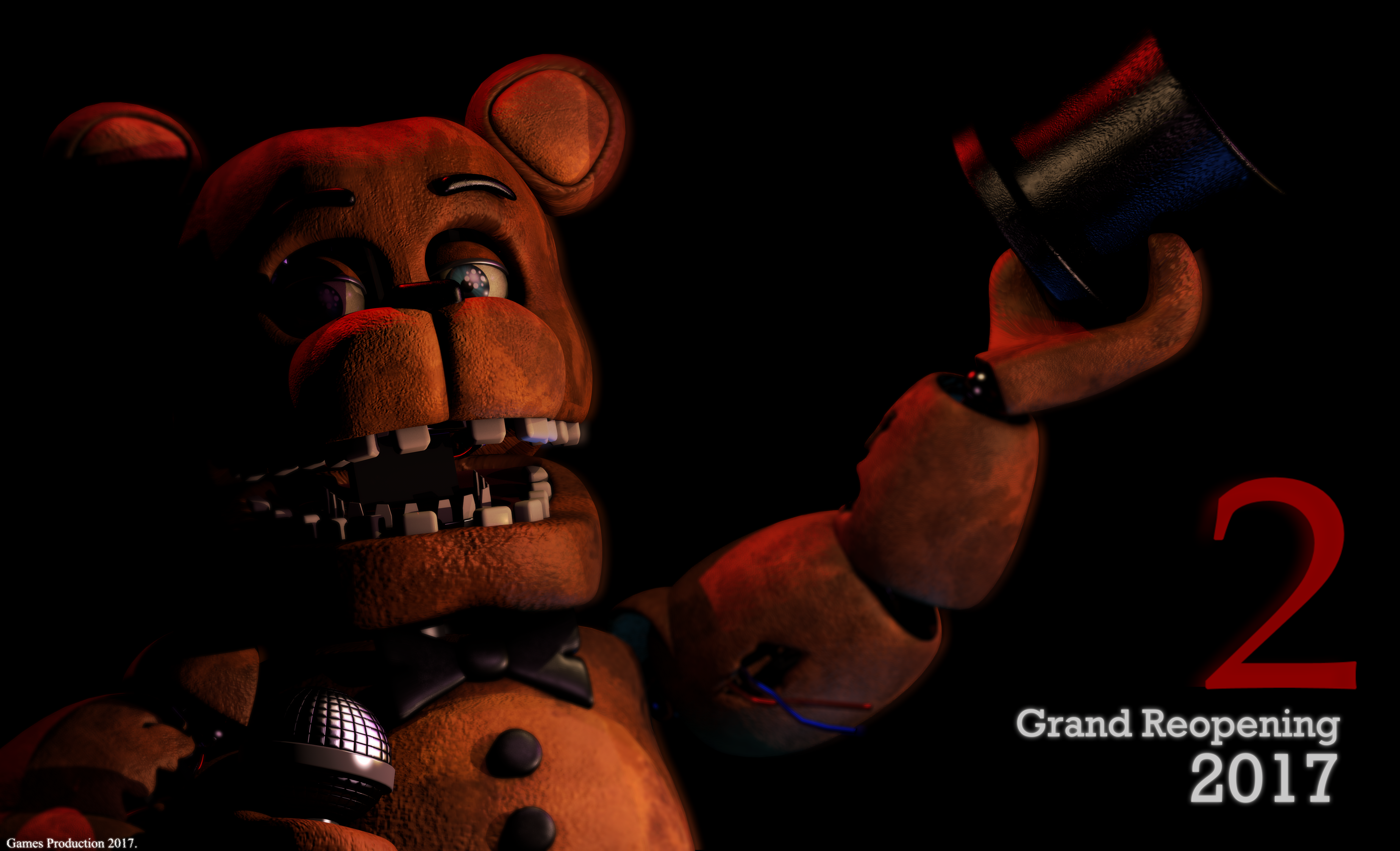 Five Nights At Freddy's 2 4k Ultra HD Wallpaper. Background Image