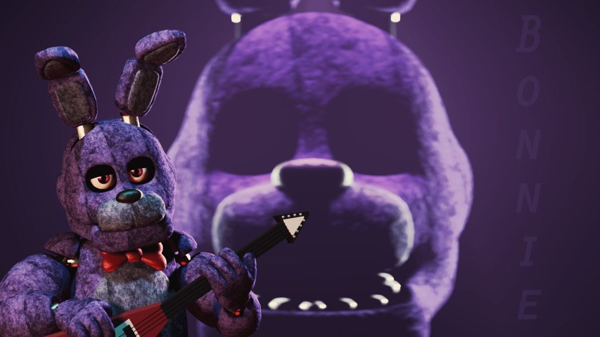 Withered Bonnie Wallpaper