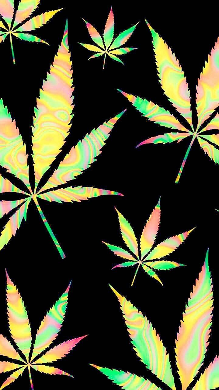 Weed Plant Aesthetic Wallpaper