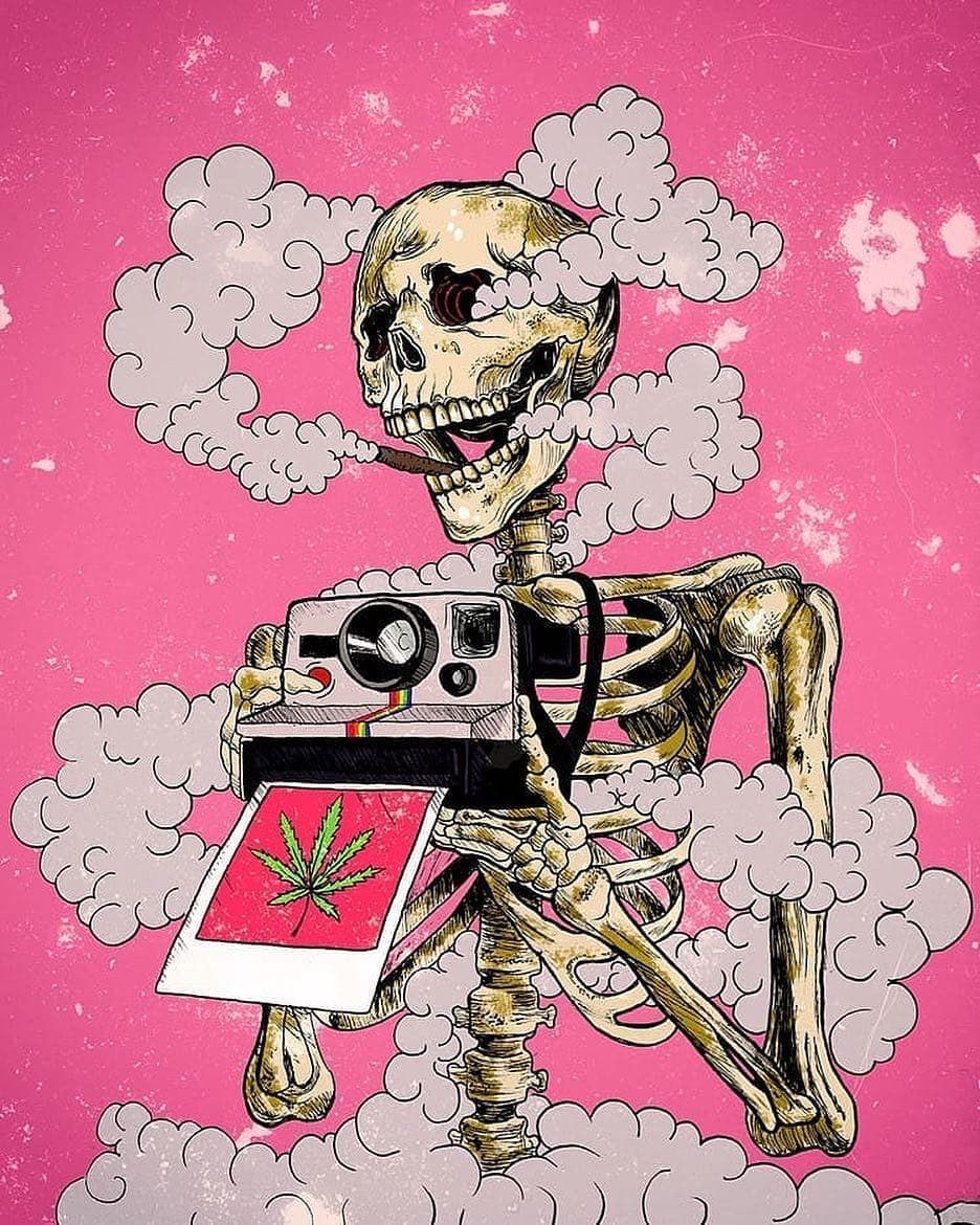 Weed Aesthetic Wallpaper