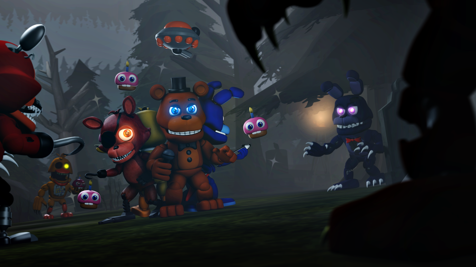 FNaF World HD Wallpaper and Background Image