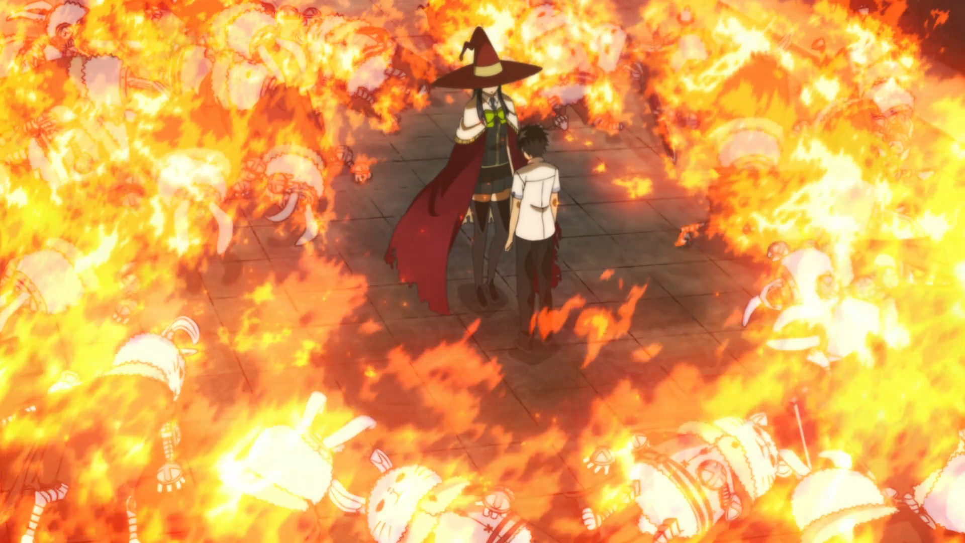 Anime Witch Craft Works Anime Ayaka Kagari Takamiya Wallpaper