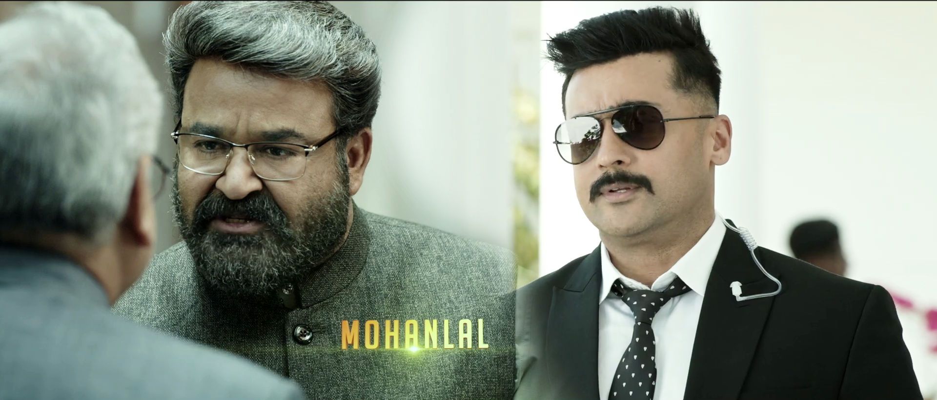 KAAPPAAN Movie. Suriya, Mohan Lal, Arya. KV Anand. New