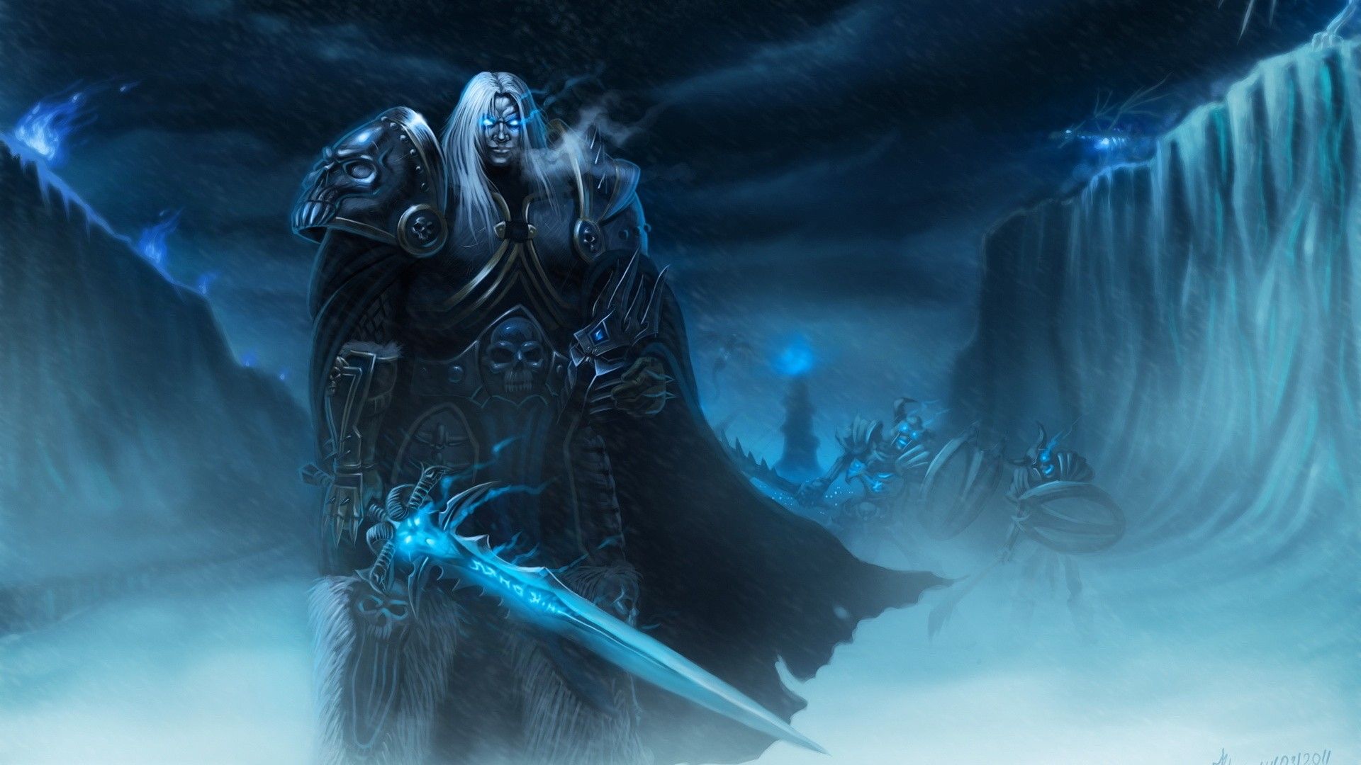 World Warcraft Wrath Lich King HD Wallpaper