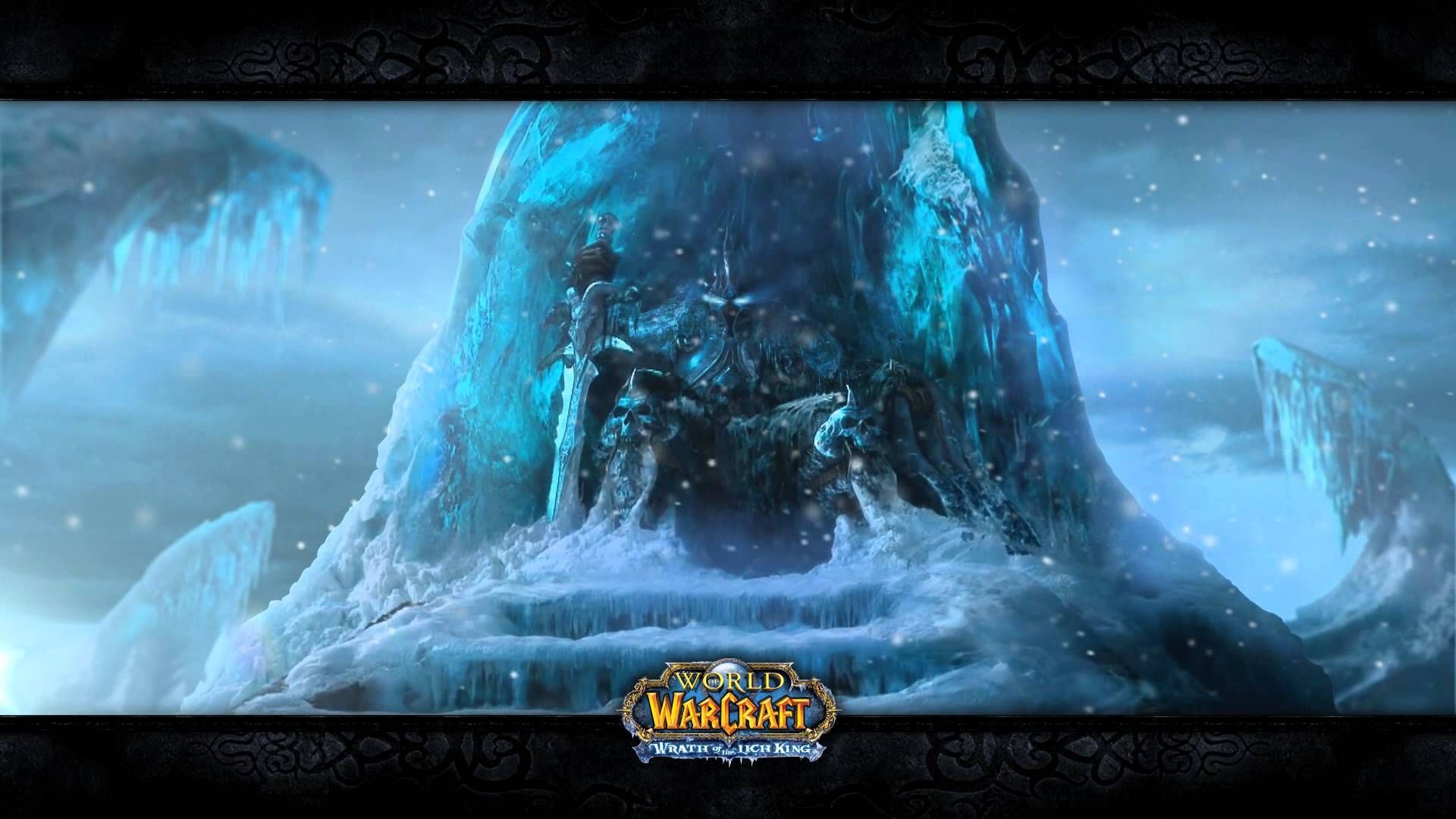Found this cool animated Lich King wallpaper. #worldofwarcraft