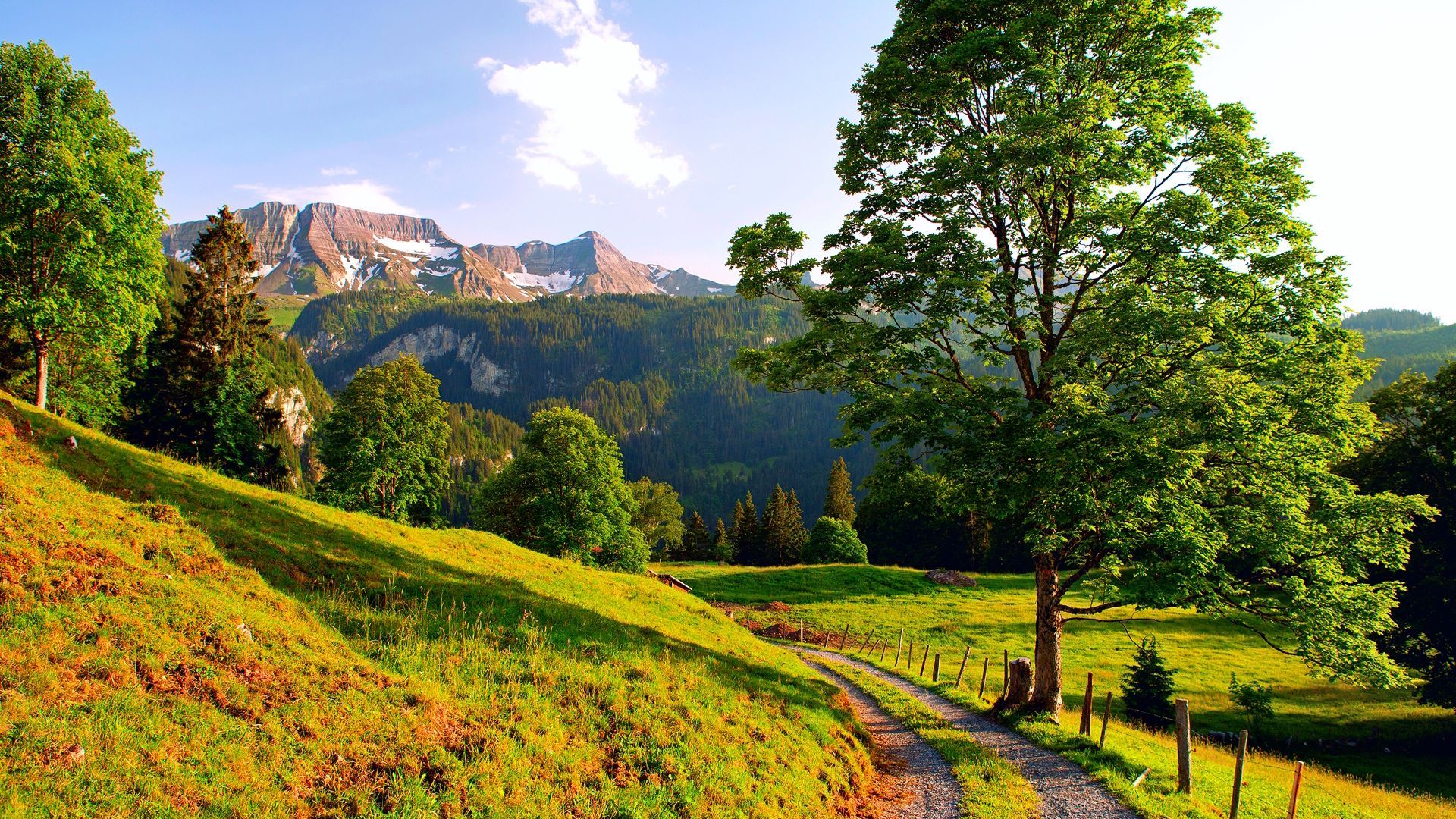 Hd Switzerland Mountain Wallpaper