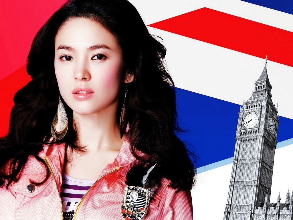 Korean actor Song Hye Kyo (HD desktop wallpaper 9) something